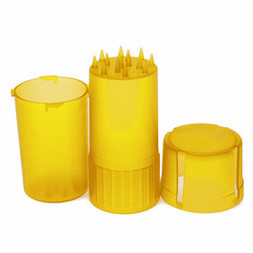 Wholesale Novelty Bottle Style Spice Grinder, OEM Custom Logo Printing Supported