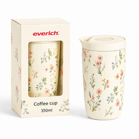 12oz 304 En Acier Inoxydable Double Paroi Tasse À Café, Twist Étanche Tasse Logo Personnalisé