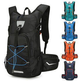 Personalizar LOGO Unisex Outdoor Waterproof Leve Nylon Equitação Mochila Vest Arcuate Shoulder Strap Caminhadas Hidratação Bagpack