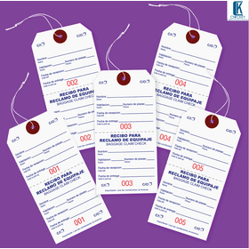 Etiquetas de equipaje de papel del hotel, etiquetas de reclamo de equipaje del hotel Para identificación de equipaje y control de gestión de bolsas Para hoteles.
