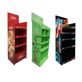 Présentoirs en Carton Personnalisés pour Supermarchés, Présentoirs de Sol Promotionnels POP en Carton Ondulé pour le Commerce de Détail