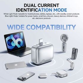 Adaptateur de Chargeur Rapide Type C 140W Amélioré 2026 avec Disconnecteur d'Alimentation et Séparateur Automatique de Charge Complète pour Smartphones Modernes