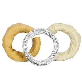 Cerca de arame farpado de navalha barata / Aço / Aço inoxidável / Superfície galvanizada