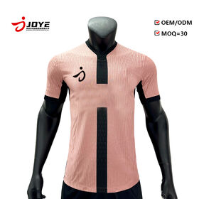 Men's white sublimation football jersey with breathable short sleeves suitable for adults to wear