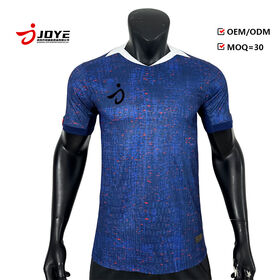 Custom Soccer Jerseys Front Short Sleeve Quick Dry Breathable Anti-Bacterial Wholesale OEM Service