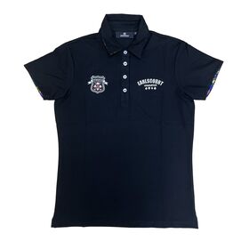 Factory Wholesale Women's Embroidered for Polo Shirt Short Sleeves Breathable Casual Design