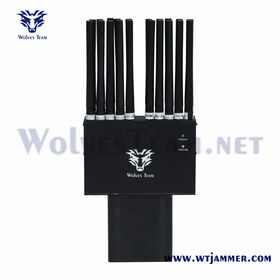 20 Antennas Full Band Jammer Block 2G 3G 4G 5G GPS WiFi Lojack VHF UHF RF Signals