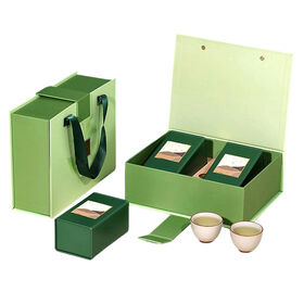 Personnalisé De Luxe En Carton Rigide Magnétique Coffret Cadeau Recyclable Thé Boîte D'emballage De Mode Exquis Boîte De Rangement
