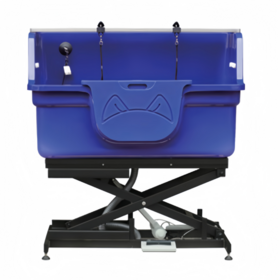 USMILEPET Electric Lift Acrylic Pet Bathtub with Customizable Color Options for Dog & Cat Grooming