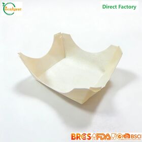 Tasse en bois jetable de mousse de FSC usine directe de la Chine