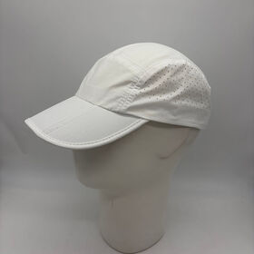 BSCI Certifié Respirant Polyester/Nylon Casquette de Sport avec Bord Pliable pour Été Activités de Plein Air