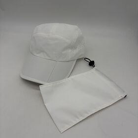 Polyester floded respirable adulte unisexe de chapeau de sport avec la poche pour dehors