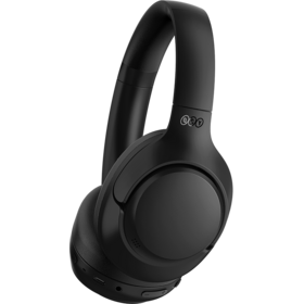B2B Atacado OEM/ODM ANC 43dB fone de ouvido Bluetooth 5.4 com 6-Mic ENC Chamadas 40mm Ti-Coated Hi-Res Driver 68ms Baixa Latência QCY APP
