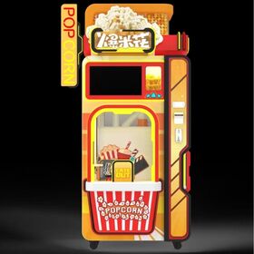 Kios Popcorn Pintar dengan Tap-to-Pay, Notifikasi Kegagalan Instan, dan Siaga Otomatis Daya Rendah untuk Lingkungan Ritel