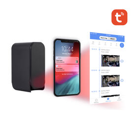 Caméra IP de Sécurité WiFi 1080P HD avec Visualisation à Distance via l'Application Tuya et Grand Angle de 145° pour la Surveillance Domestique et Commerciale