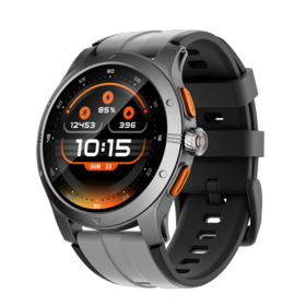 Smartwatch AMOLED de 1,43 Polegadas com Chamada Bluetooth, Monitor de Frequência Cardíaca, À Prova d'Água IP68 e Mais de 100 Modos Esportivos