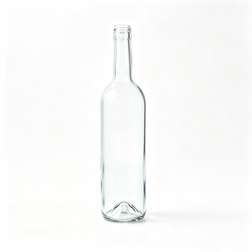 750ml Standard Long Neck Clear Glass Wine Bottle Empty Vessel for Red Wine, White Wine & Fruit Spirits