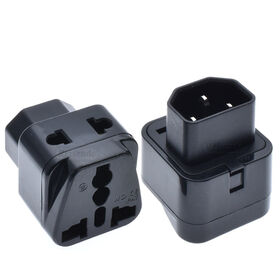 International Common IEC320 C14 Conversion Plug Embedded Computer Pin Conversion Plug