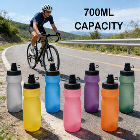 Botella de ciclismo con fácil apretar la botella de válvula conjunto de promoción de agua botella de agua promocional nuevo diseño de marketing de regalo promocional