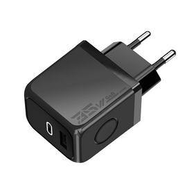 35W GaN Dual-Port PD Schnellladegerät für Mobiltelefone, Reiseadapter, Wandladegerät Typ C, PD 20W Netzteil