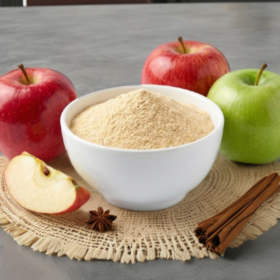 Food ingredient: natural freshapple fruit powder.