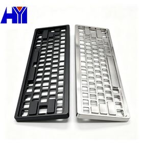 OEM ODM benutzer definierte Blech bearbeitung Mikro-Stanz teile Tastatur Splitter Schwarz Spiel Tastatur Computer Zubehör