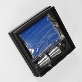 2026 Factory Hot Selling 304 Stainless Steel Hip Flask with Funnel for Whiskey Wine Whisky-Premium Alcohol Gift Set