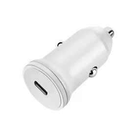 Vente en gros Mini QC2.0 Chargeur de voiture rapide Accessoires de téléphone de voyage Charge rapide Adaptateur de chargeur de téléphone portable avec un seul port de type C