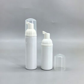 Wholesale Empty 45ml 75ml Foam Pump Bottle Plastic Refillable Mousse Foaming Dispenser Bottle Cosmetic Packaging and Hand Soap