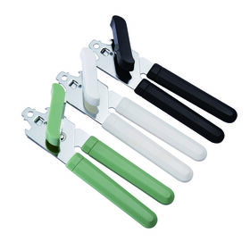 Can Opener Manual, Can Openers Hand Held with Comfort Anti-Slip Handles, Heavy Duty Stainless Steel Can Opener Smooth Edge