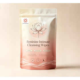 Tisu Basah Pembersih Harian Wanita Alami Biodegradable Intim Grosir, pH Seimbang Lembut