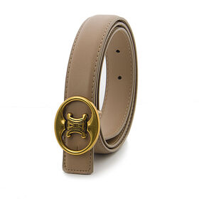 Modern style Luxury Women's Dress Belt Leather Designer Customized Belt for Women