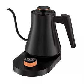 Stainless Steel 0.8L Matte Black Smart Electric Kettle WiFi Variable Temperature Gooseneck Pour Over Kettle and Tea Kettle