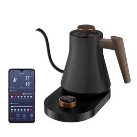Wifi Intelligent Temperature Control Goose Neck Hand Brew Coffee Pot 304 Stainless Steel Electric Water Kettle