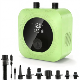 Commerce de gros, automatique Power-Off &amp; déflation, 50PSI Portable Rechargeabl SUP pompe, pour Stand-Up Paddle Boards, bateaux gonflables, voiture