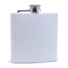 Hot Sell Hip Flask Metal Travel Wine Pot Gifts Stainless Steel White Sublimation Hip Flask