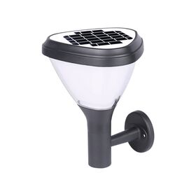 Outdoor Solar Wall Lamp Heart Design Waterproof Exterior Lighting Villa Courtyard Fence Security