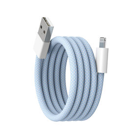 OEM, blaue Farbe, für Handy-Laden, Datenkabel, magnetisch einziehbares Kabel, kundenspezifisch