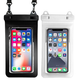 7.0-inch waterproof phone bag, touch screen phone bag wholesale, beach swimming and rafting phone bag, suitable for iphone