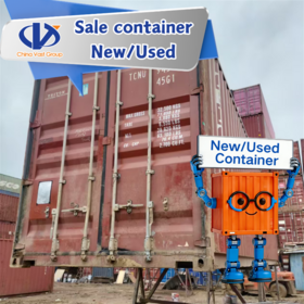Kontainer Pengiriman Baja Baru High Cube 40ft Standar Pintu Ganda Grosir Pabrik Kontainer Reefer 20ft