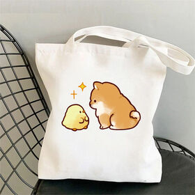 Custom Logo Canvas Tote Bags Reusable Cotton Shoulder Bags Casual Gym Sports Handbags for Grocery Shopping Wholesale