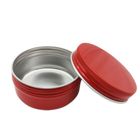 60ml embalagem redonda do metal pode