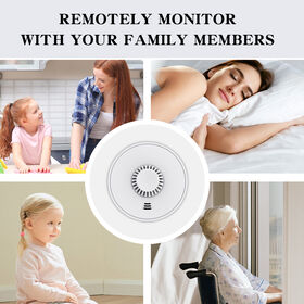 Smart Life APP Heat Detector with Sealed 10-Year Li-Battery, Wi-Fi Smart Smoke Alarm with Tuya App control, CE BS 5446-2, VH01W-06