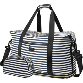 Sac de Voyage Weekender Extensible avec Trousse de Toilette Offerte, Sac de Nuit Cabine d'Avion, Tient sous le Siège et sur les Bagages