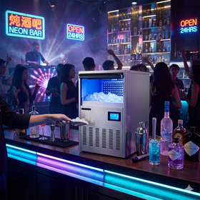 Fast Freezing Home Ice Maker Portable Countertop Ice Machine for Parties Commercial Ice Machine