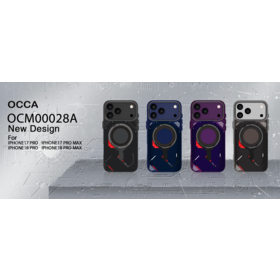 OCCA OCM000028A Mechanische Magnetische Anti-Schock Handyhülle für iPhone 17/18 Pro Serie