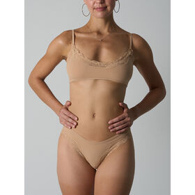 Femmes Dentelle Soutien-Gorge Haute Stretch Ultra Mince Respirant Confortable Lingerie Sans Couture