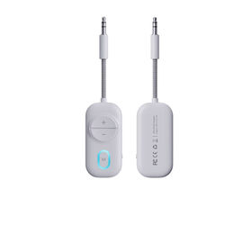 Récepteur Émetteur Audio Bluetooth v6.0 2 en 1 Modèle 2026, Faible Latence, Port Aux Universel avec Certification CE FCC