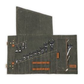 Custom Heavy Duty Waxed Canvas Electrician Tool Bag