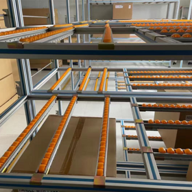 Manufacturer of flow racking , shelves, Cabinet,Stacking racks and other Modular assembly products made of aluminum profile.
